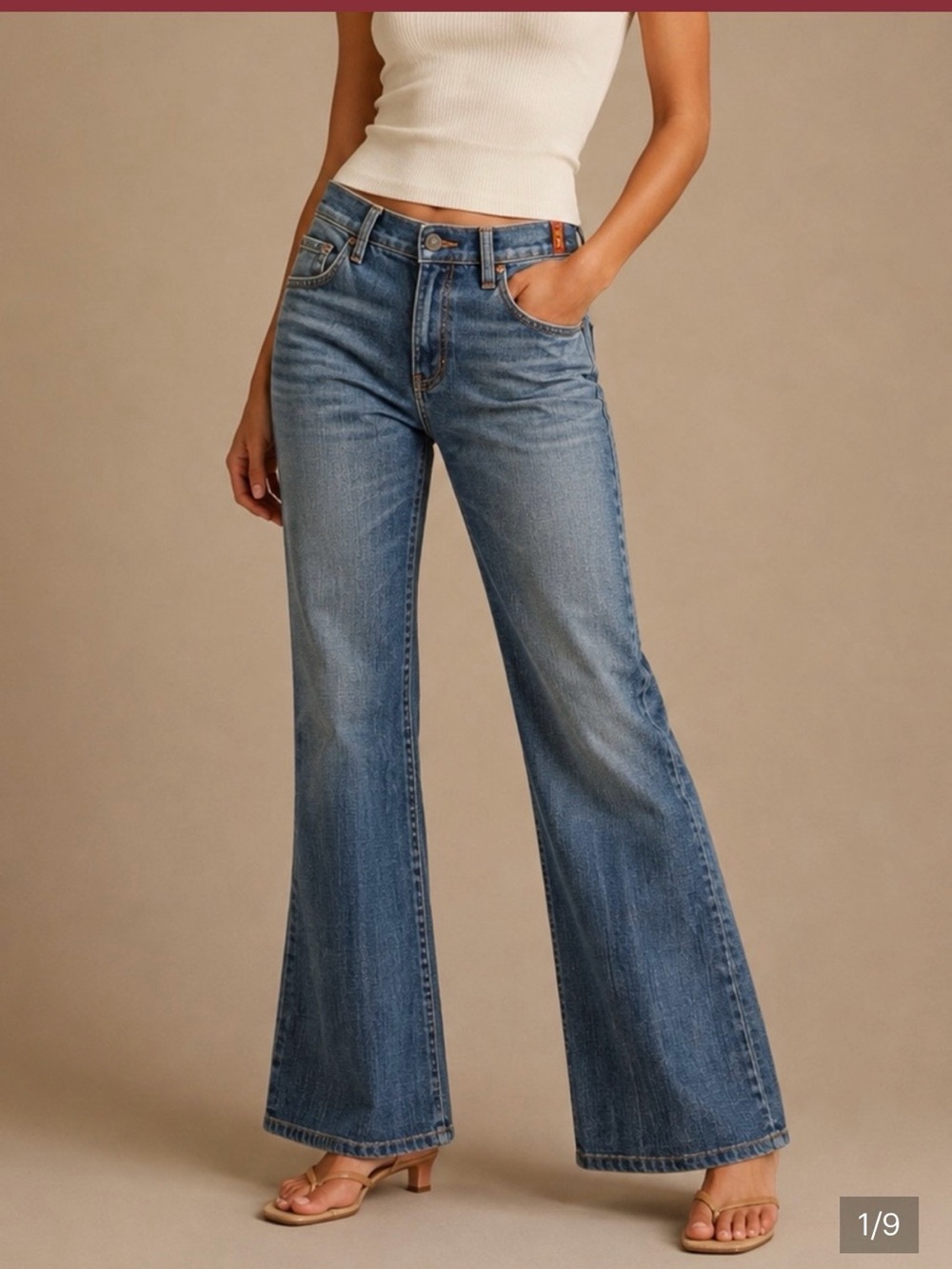 7 For All Mankind Flare jeans size 28